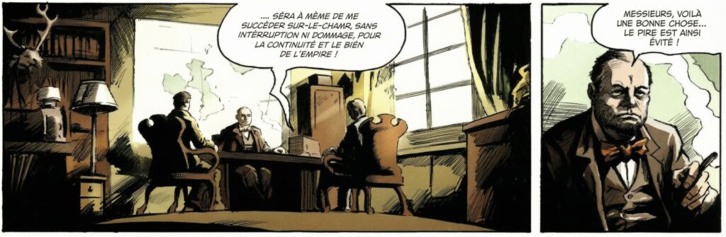 extrait bd Edouard VIII - L'espion anglais d'Hitler