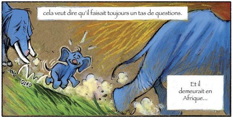 extrait bd L'Enfant d'éléphant