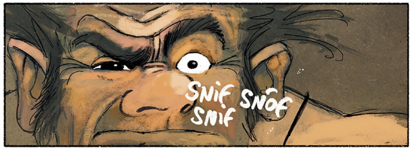 extrait bd La Première lettre