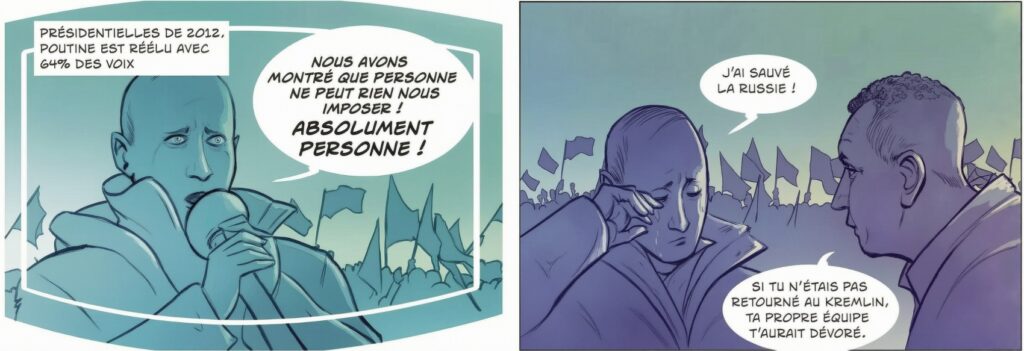 extrait bd La fortune de Poutine