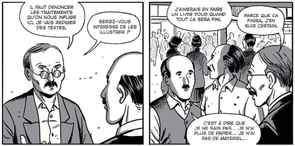 extrait bd Le Dessinateur de Drancy