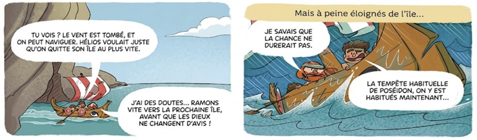 extrait bd L'Odyssée d'Ulysse en BD !