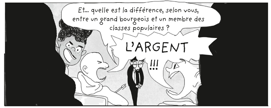 extrait bd La Distinction