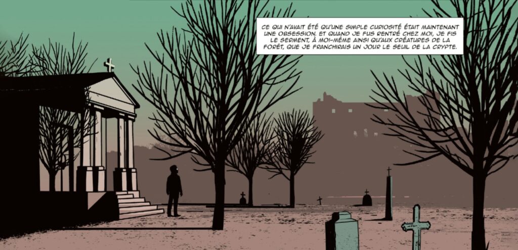 extrait bd La Tombe - la nouvelle de Howard Phillips Lovecraft en BD