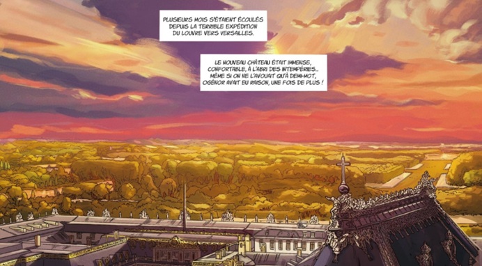 extrait bd N.E.O. - 3 - Les deux châteaux