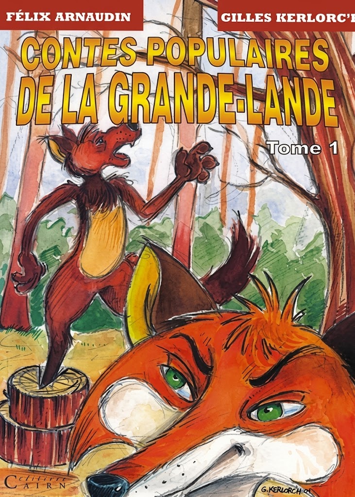 couverture bd Contes populaires de la Grande-Lande - Tome 1