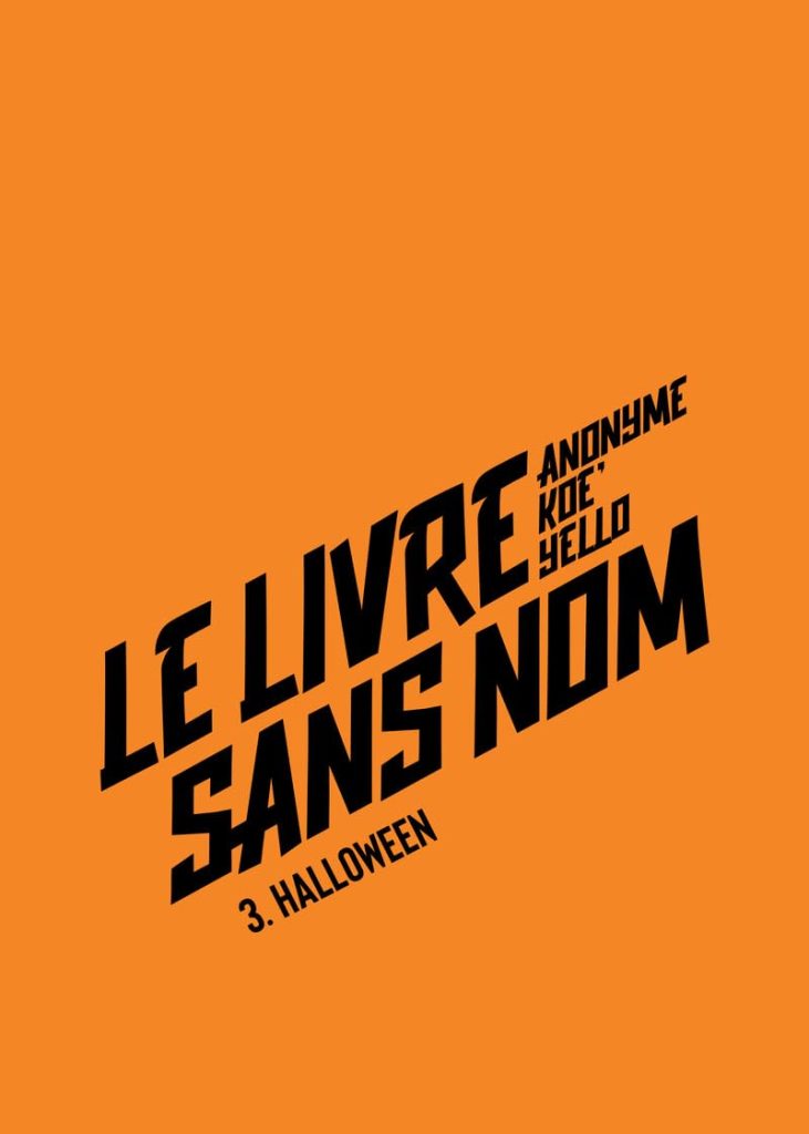 couverture bd Le Livre sans nom - 3 - Halloween