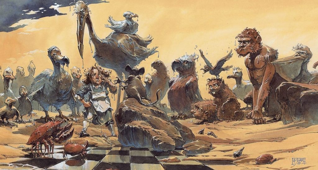 extrait bd Alice au pays des merveilles