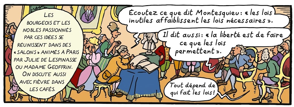 extrait bd La Révolution française - Histoire de France en BD
