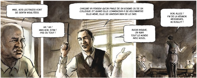 extrait bd Le Silence et la Colère - le roman de Pierre Lemaitre en BD