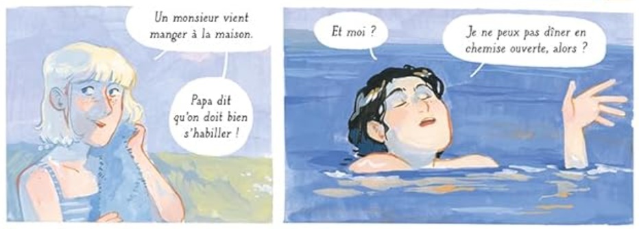 extrait bd Le blé en herbe