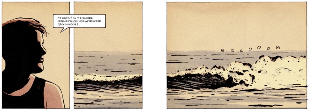 extrait bd Le haut de la vague - Charmian et Jack London à Hawaï