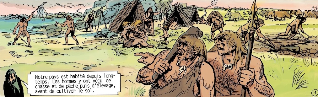 extrait bd Histoire des provinces de France - La Bretagne