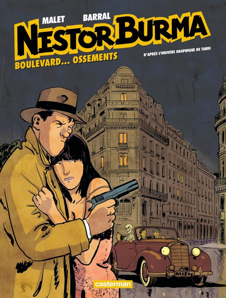 Couverture BD Boulevard... ossements