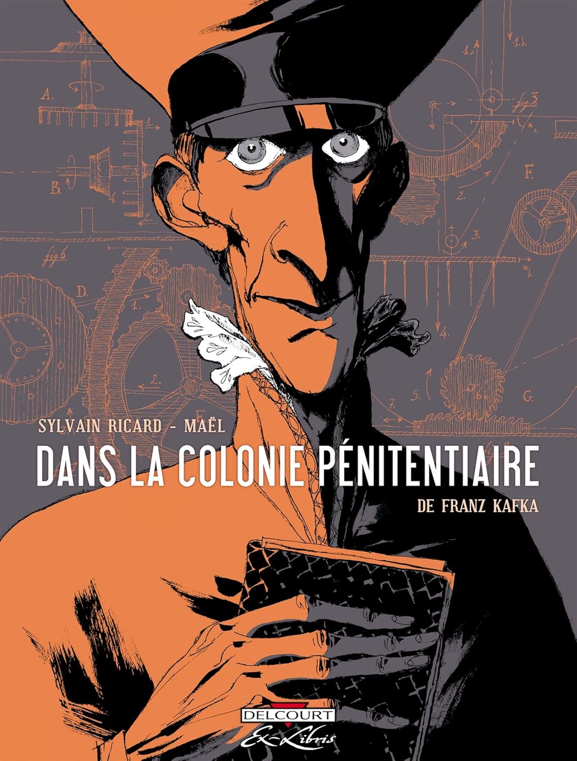 couverture bd Dans la colonie pénitentiaire, de Franz Kafka