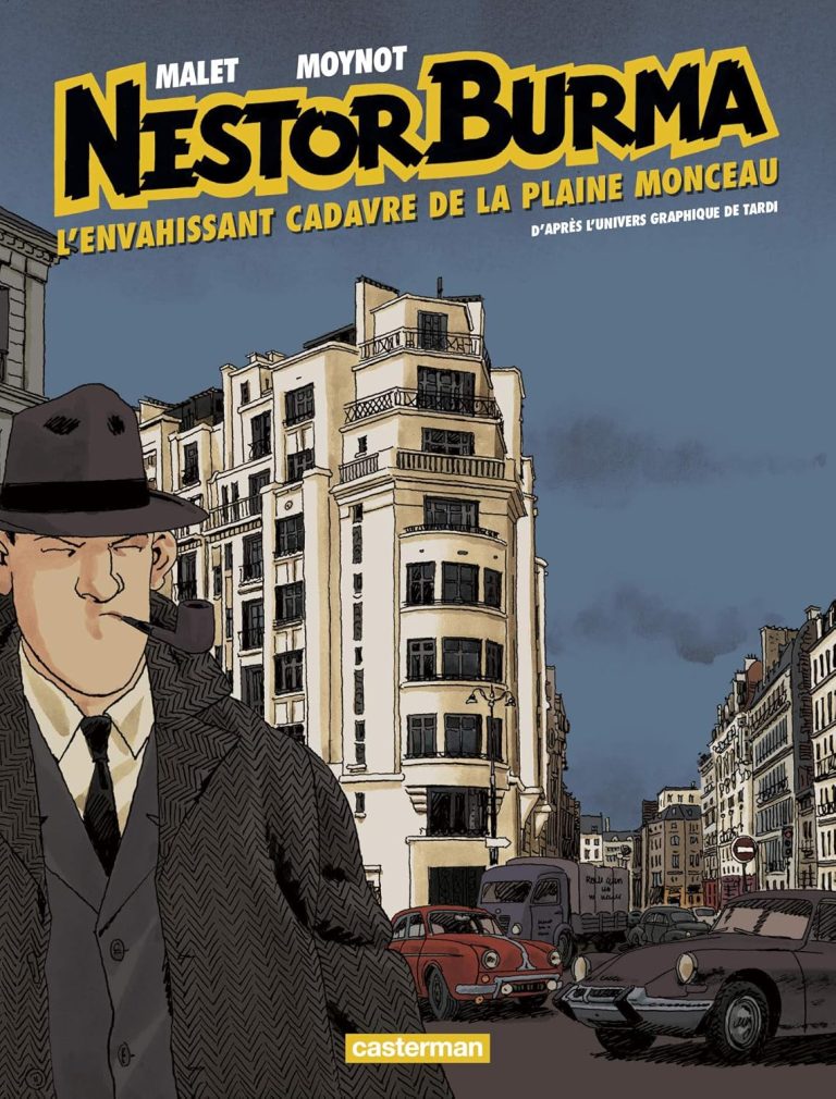 Couverture BD L'Envahissant cadavre de la plaine Monceau