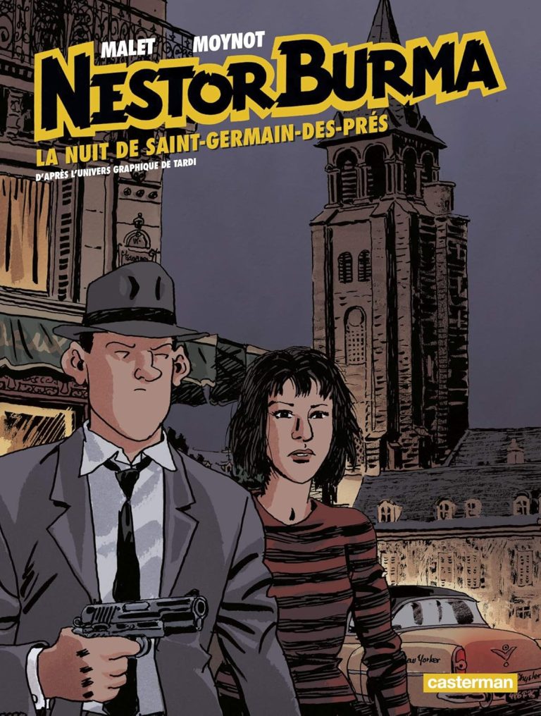 Couverture BD La Nuit de Saint-Germain-des-Prés