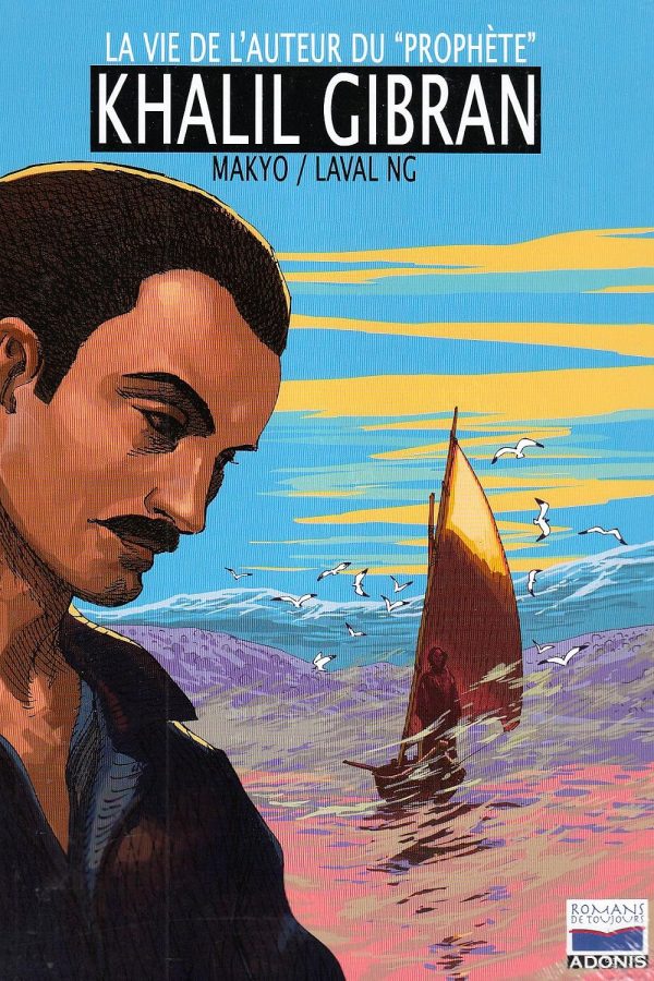 couverture bd La vie de l'auteur du "prophète" Khalil Gibran