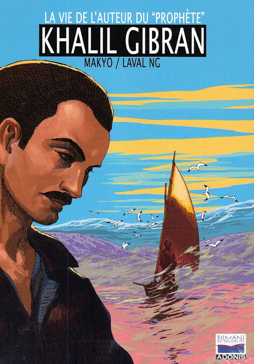 couverture bd La vie de l'auteur du "prophète" Khalil Gibran