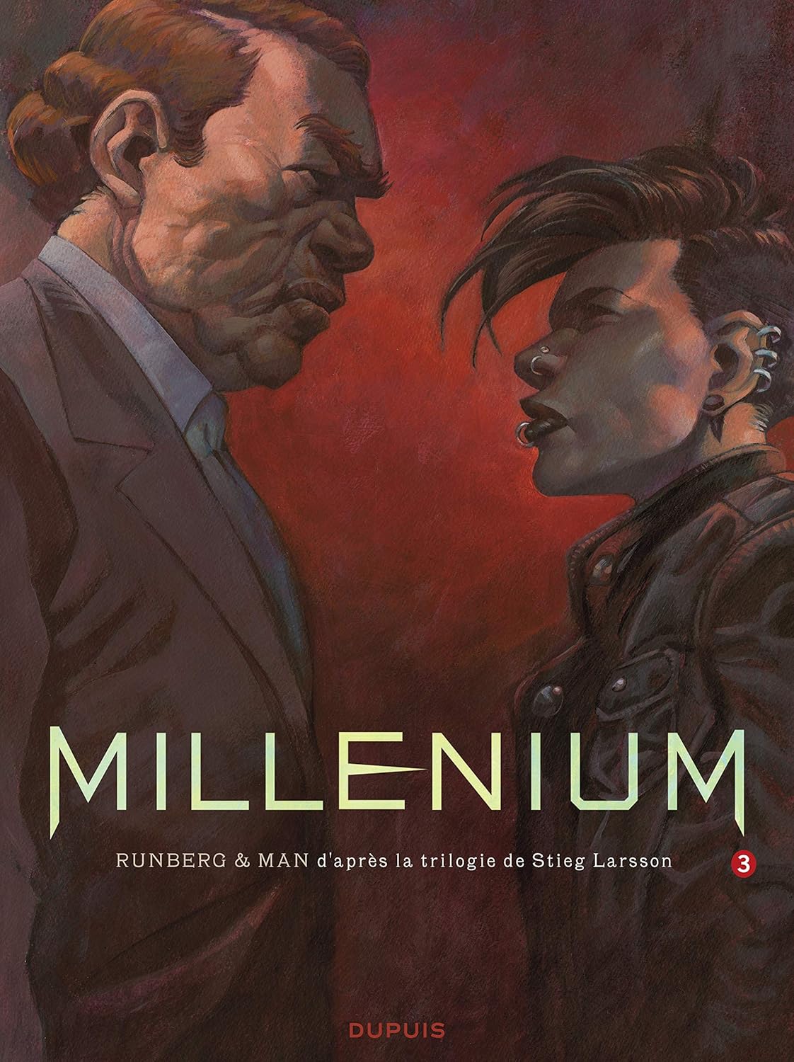couverture bd Millénium - La fille qui rêvait d'un bidon d'essence et d'une allumette - Tome 1
