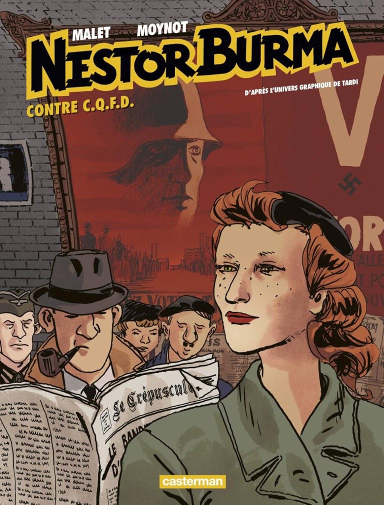 Couverture BD Nestor Burma contre C.Q.F.D.