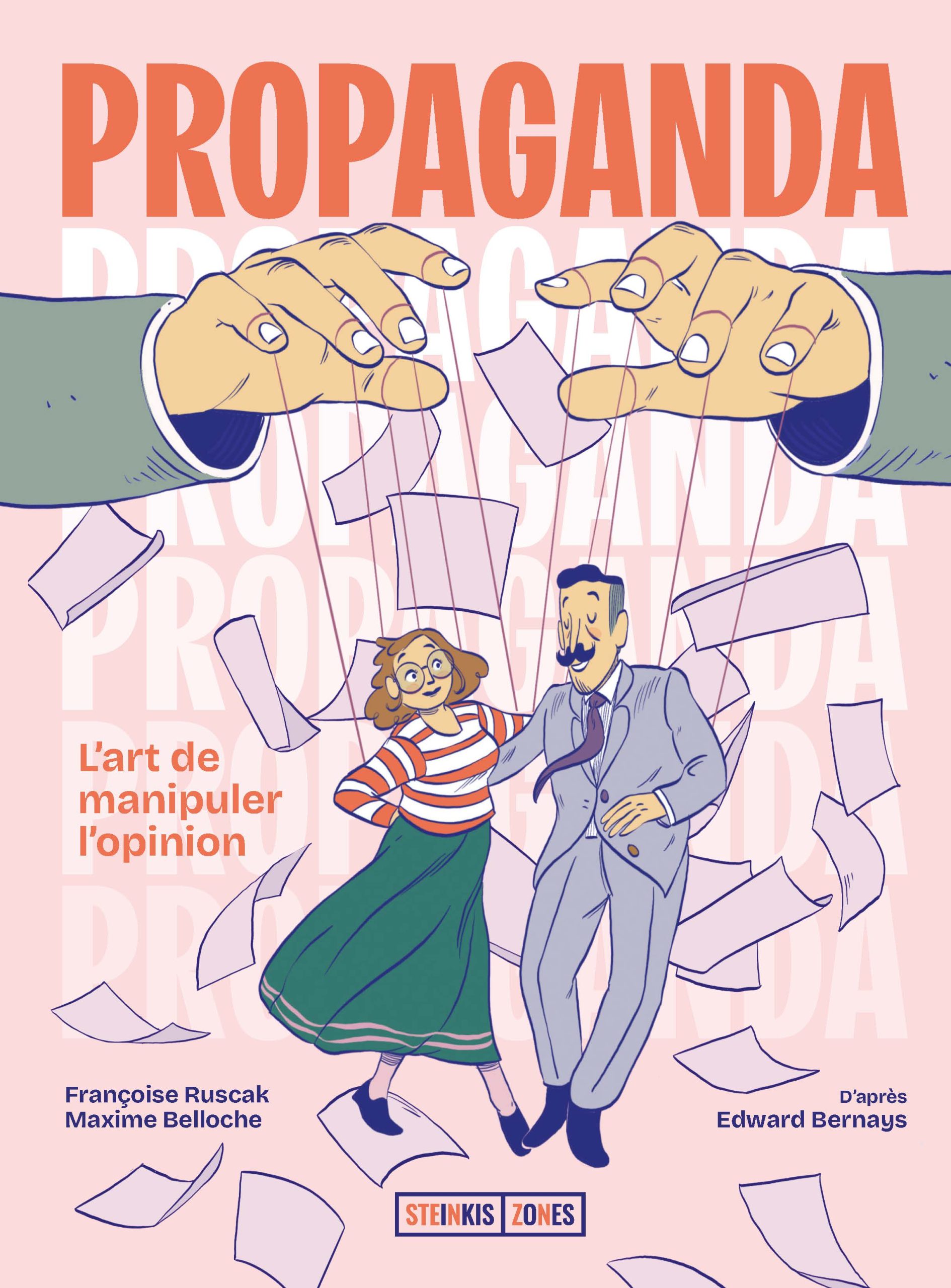 couverture bd Propaganda - L'Art de manipuler l'opinion
