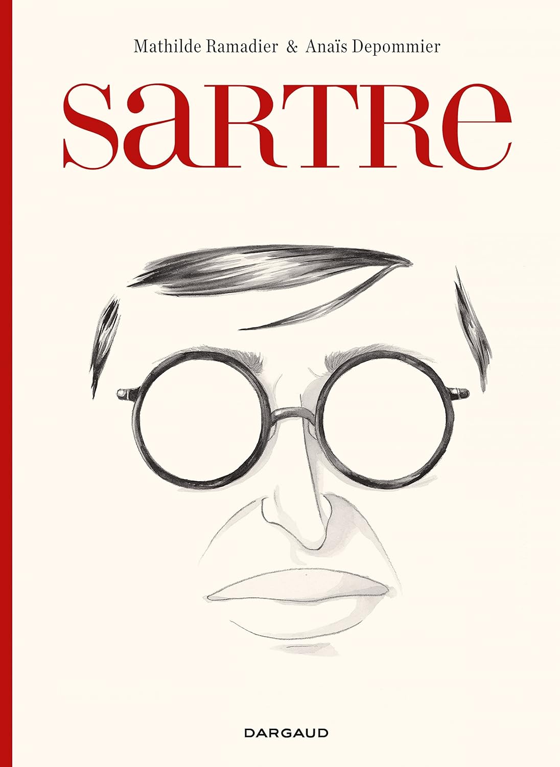 couverture bd Sartre - une existence, des libertés