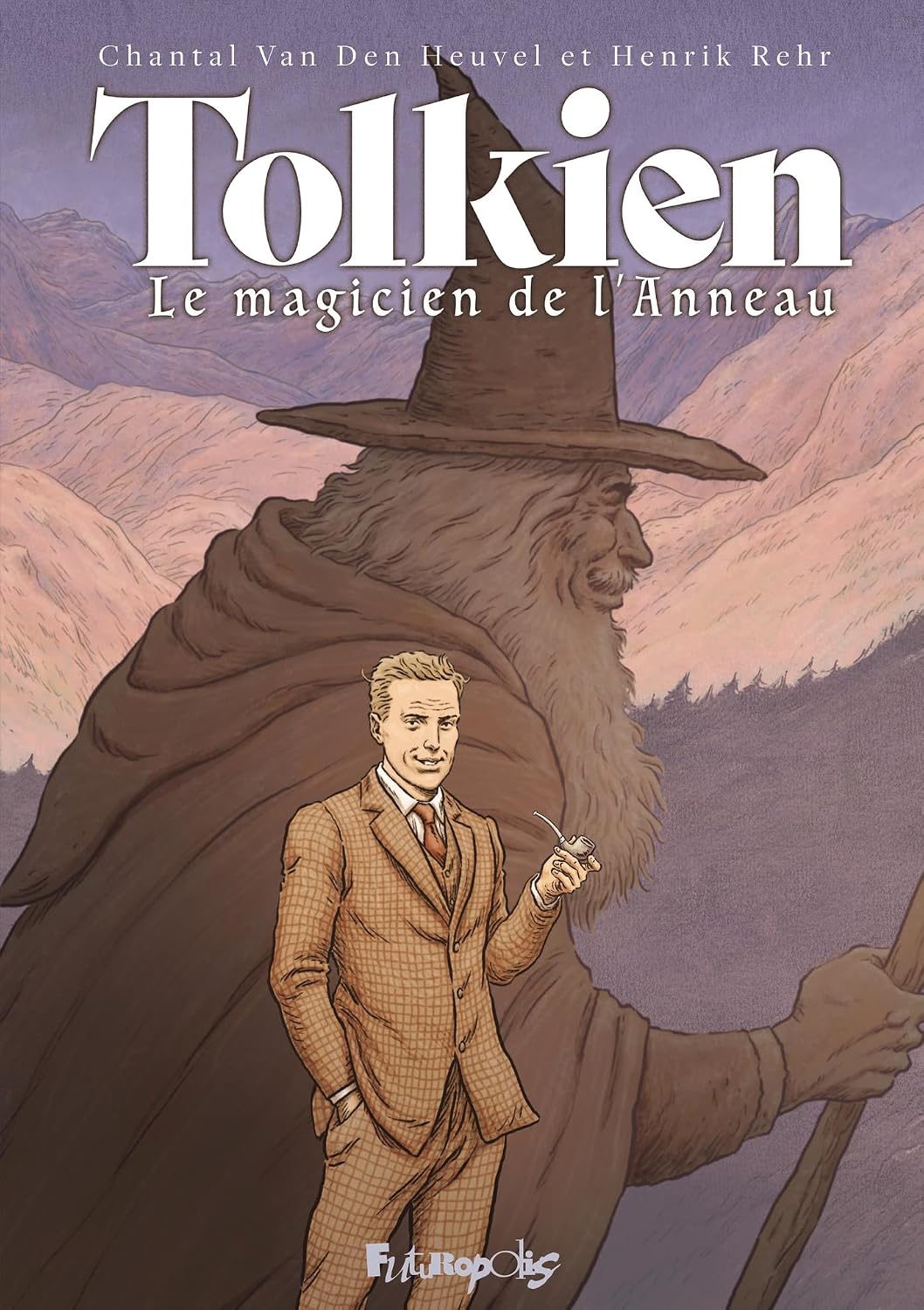 couverture bd Tolkien - Le magicien de l'Anneau