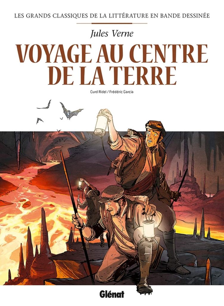 Voyage au centre de la terre en BD