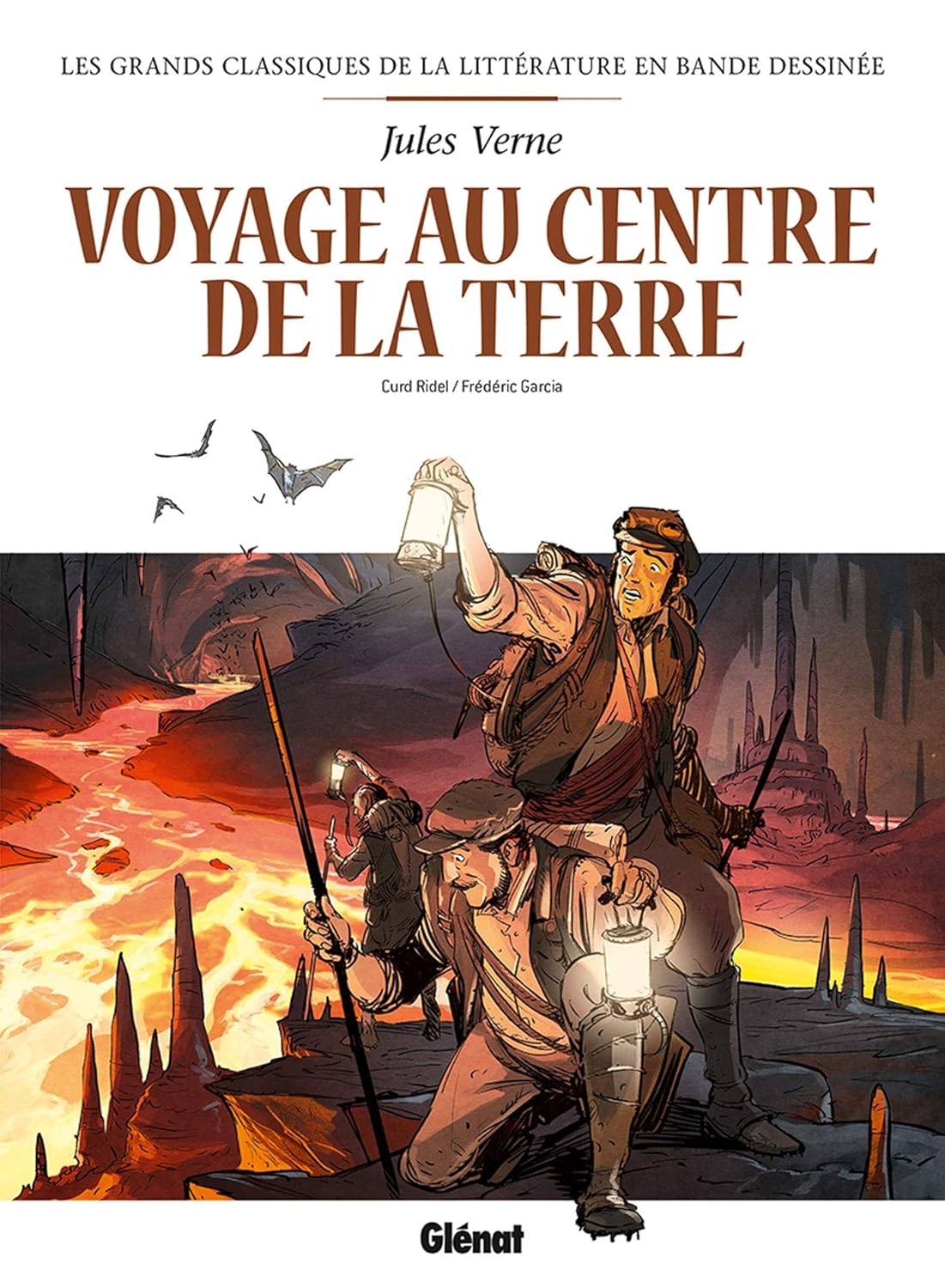 couverture bd Voyage au centre de la terre en BD