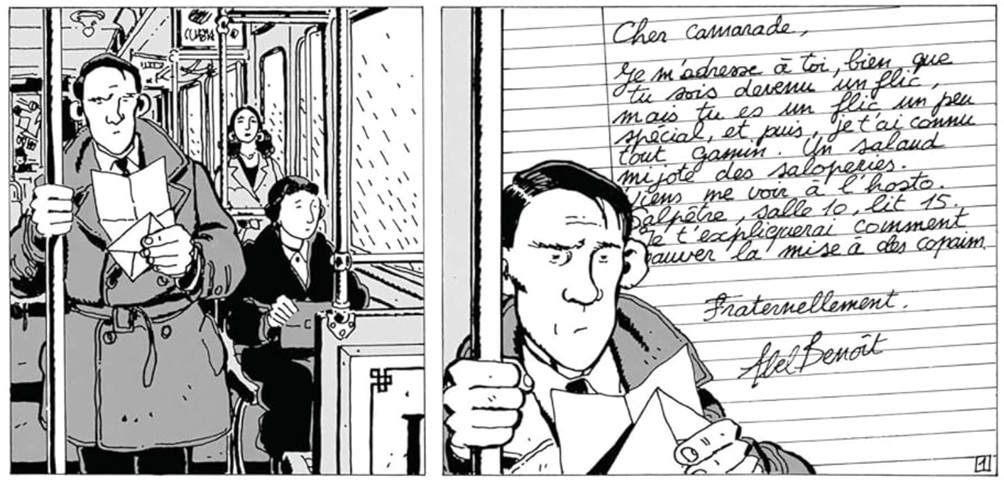 extrait bd Brouillard au pont de Tolbiac