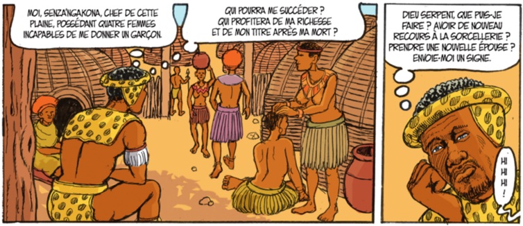 extrait bd Chaka 