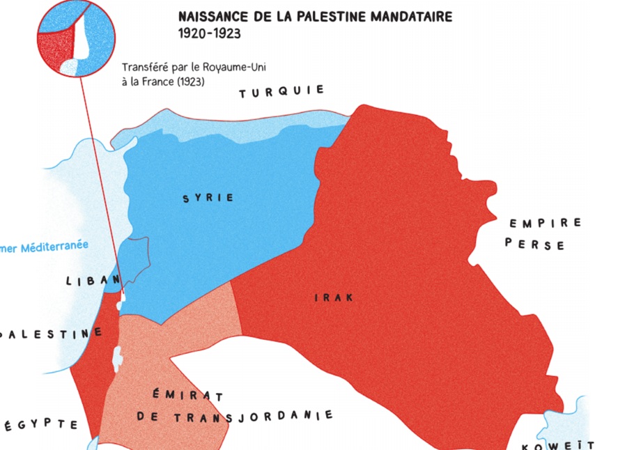 extrait bd Comprendre la Palestine - Une enquête graphique