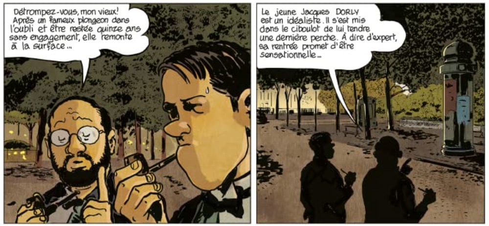 extrait bd Corrida aux Champs-Élysées