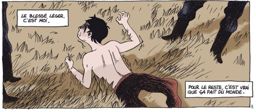 extrait bd Je mourrai pas gibier
