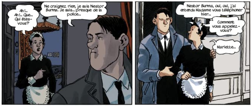extrait bd L'Envahissant cadavre de la plaine Monceau