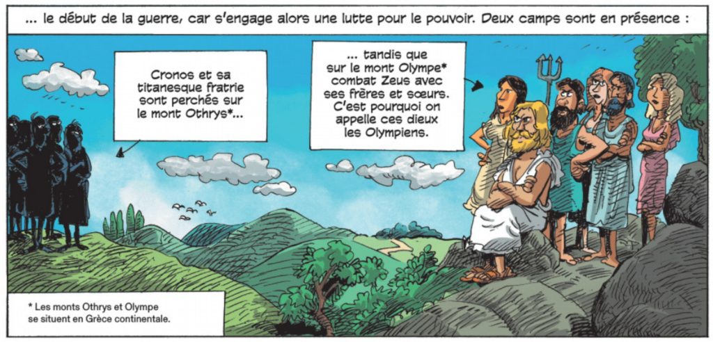 extrait bd L'Incroyable histoire de la mythologie Grecque (2026)