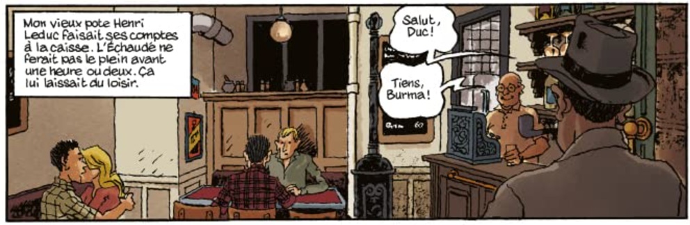 extrait bd La Nuit de Saint-Germain-des-Prés