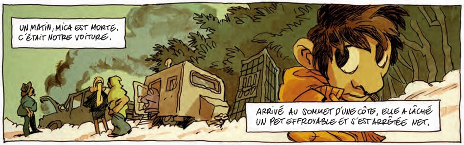 extrait bd Le fils de l'Ursari