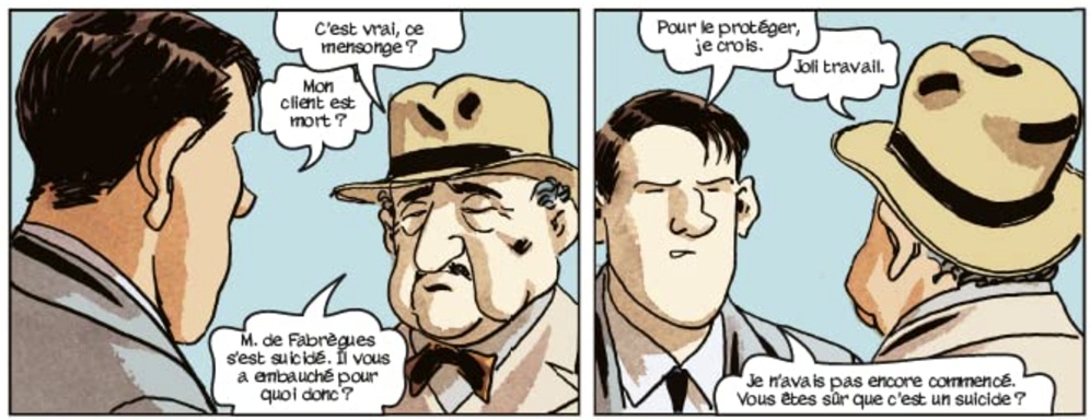 extrait bd L'homme au sang bleu
