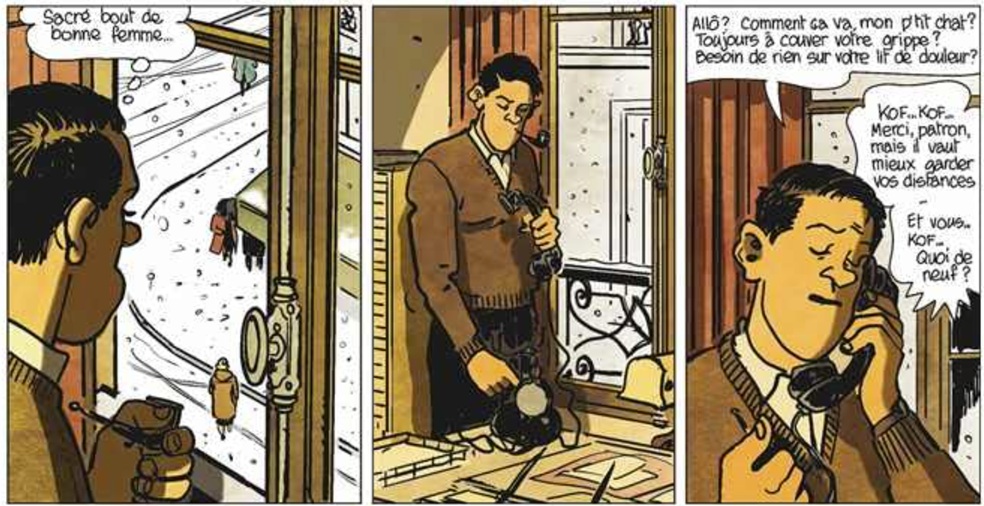 extrait bd Micmac moche au Boul'Mich