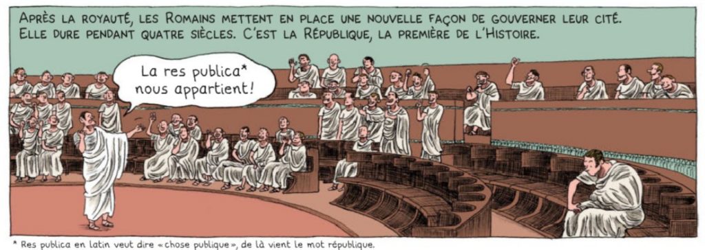 extrait bd Rome et son empire