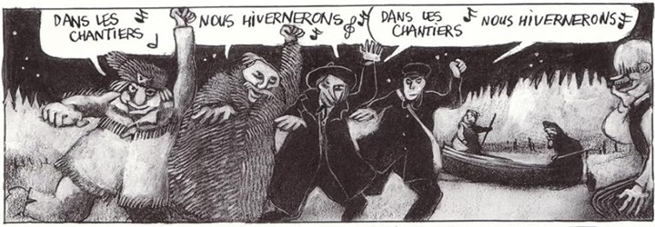 extrait bd La chasse-galerie