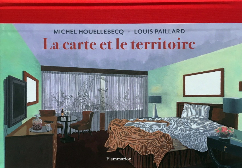 couverture bd La carte et le territoire