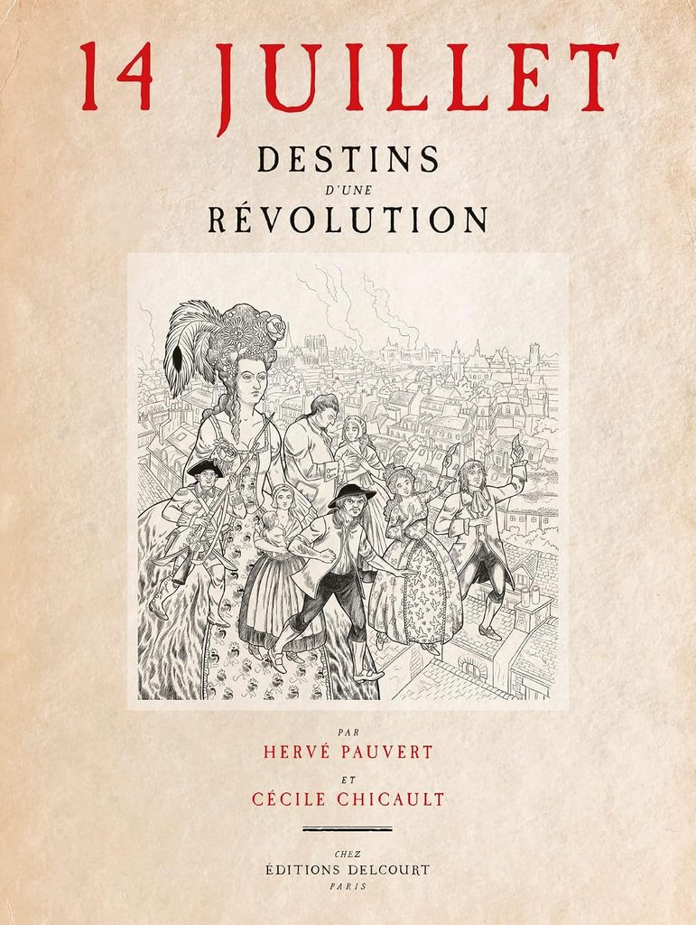 couverture bd 14 juillet - Destins d'une révolution