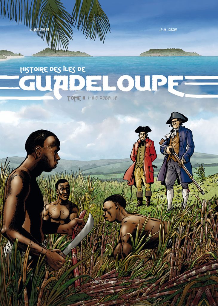 couverture bd Histoire des îles de Guadeloupe tome 2