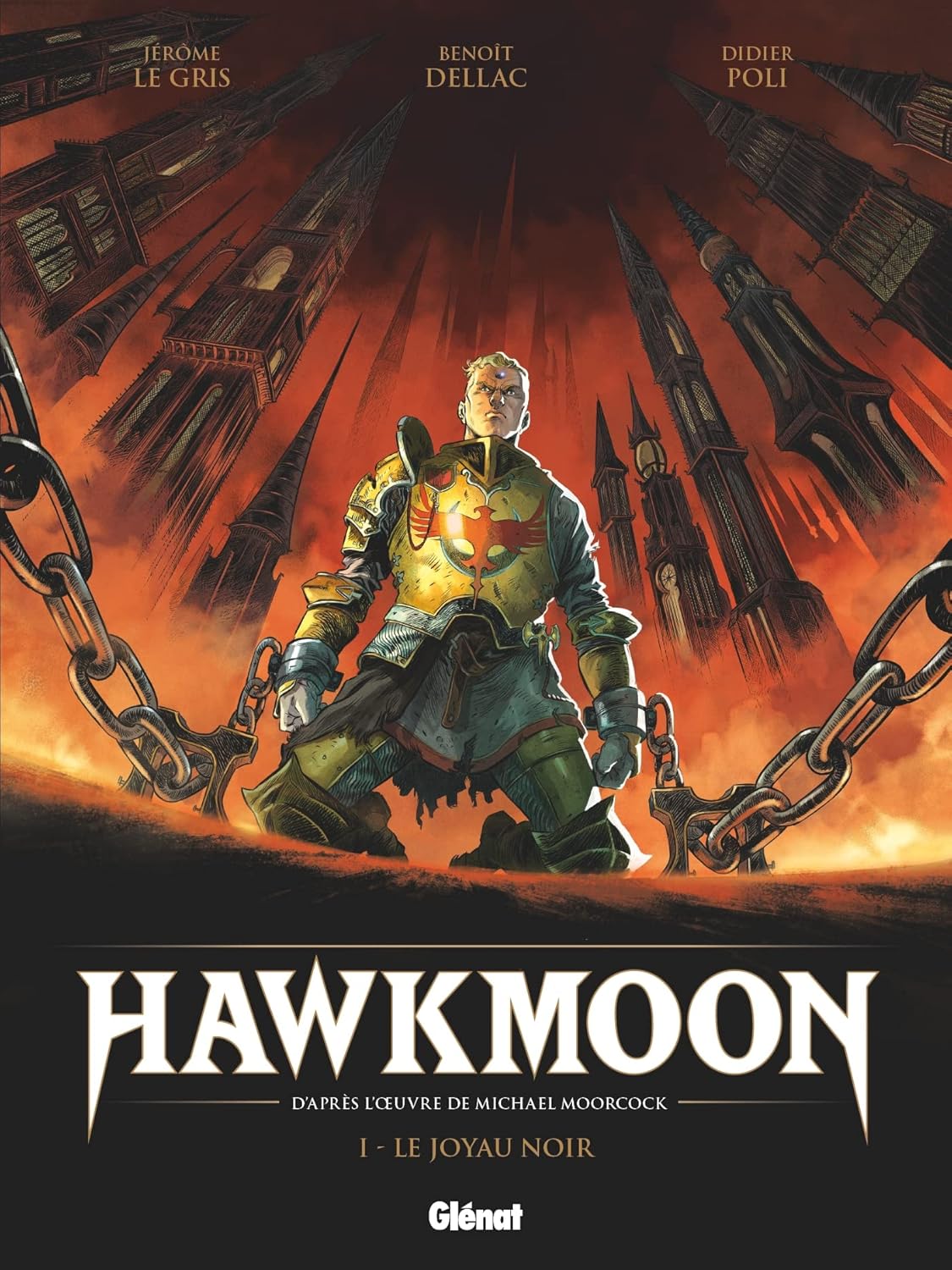 couverture bd Hawkmoon - Tome 01 - Le Joyau noir