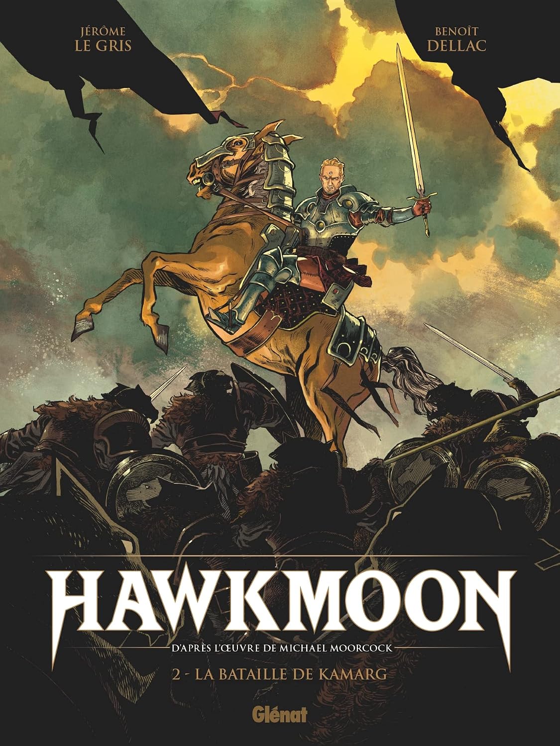couverture bd Hawkmoon - Tome 02 - La bataille de Kamarg