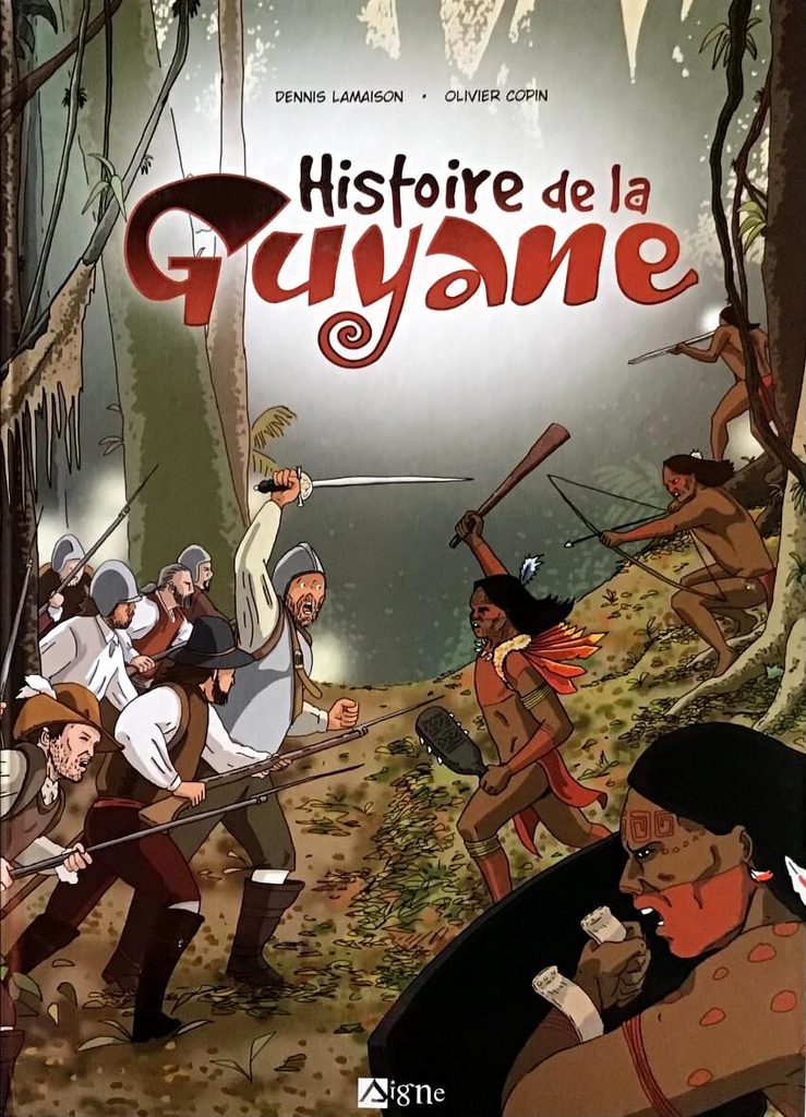 couverture bd Histoire de la Guyane