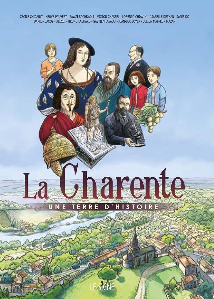 couverture bd La Charente : une terre d'histoire